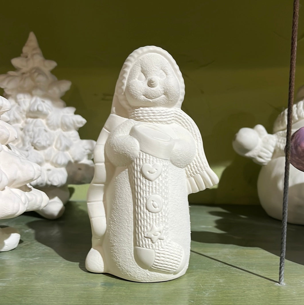 Snowperson figurine